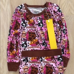 NWT Bamboo good 2 grow cowgirl Two Piece